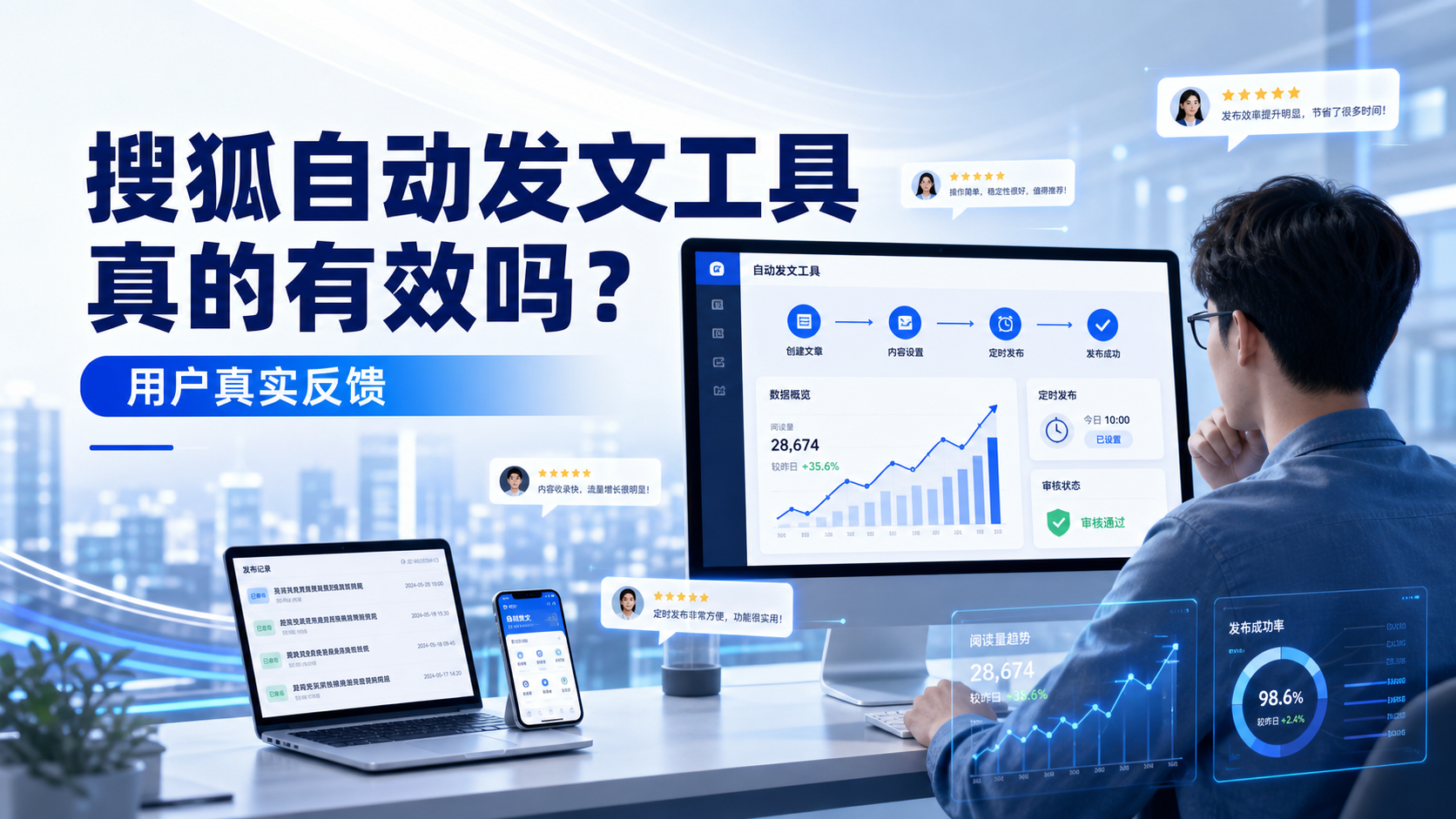 搜狐自动发文工具真的有效吗？楚雄用户的真实反馈