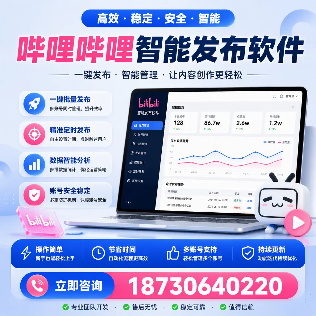 如何在 楚雄 制定有效的哔哩哔哩智能发布策略