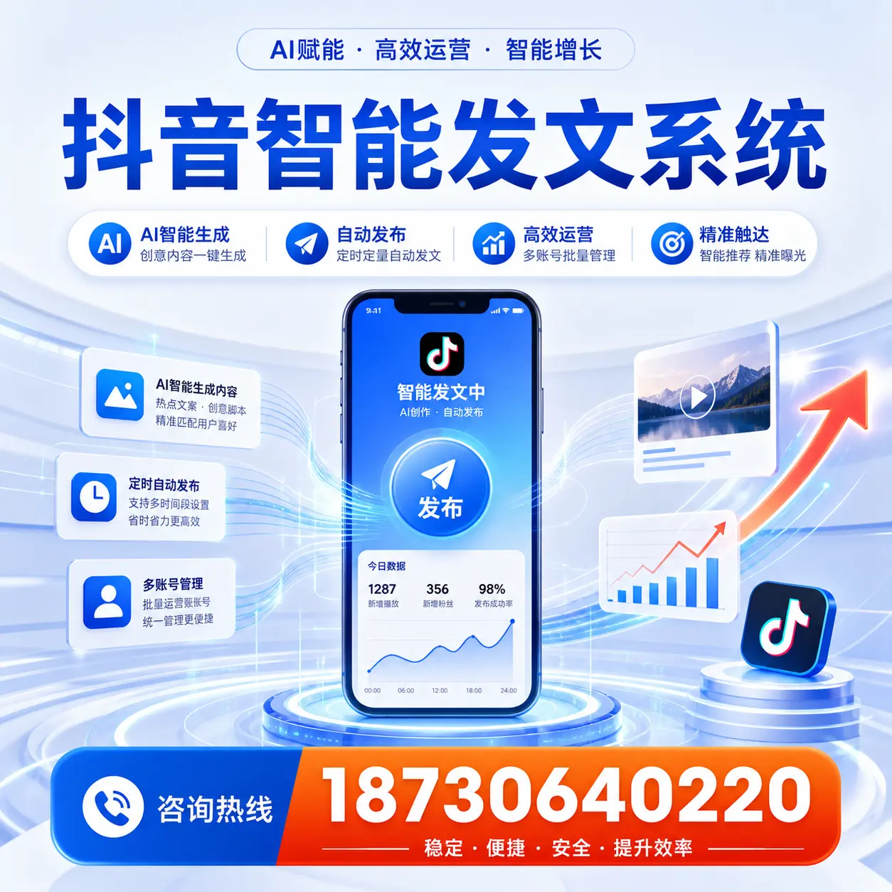 如何通过抖音智能发文系统提升 楚雄 企业的市场竞争力